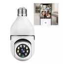 Câmera IP Lâmpada Smart Wi-Fi Full HD Visão Noturna – Segurança Interna 360°