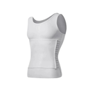 Camiseta Slim de Compressão sem Mangas – Modeladora e Corretora de Postura Masculina