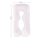 Travesseiro Almofada Para Gravidas 100% Algodão Forma em "U" SoftComfort®