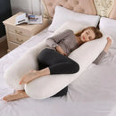 Travesseiro Almofada Para Gravidas 100% Algodão Forma em "U" SoftComfort® - Ortolev Shop